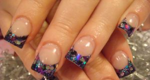 Glitter-nail