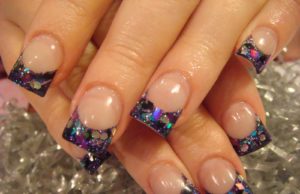 Glitter-nail